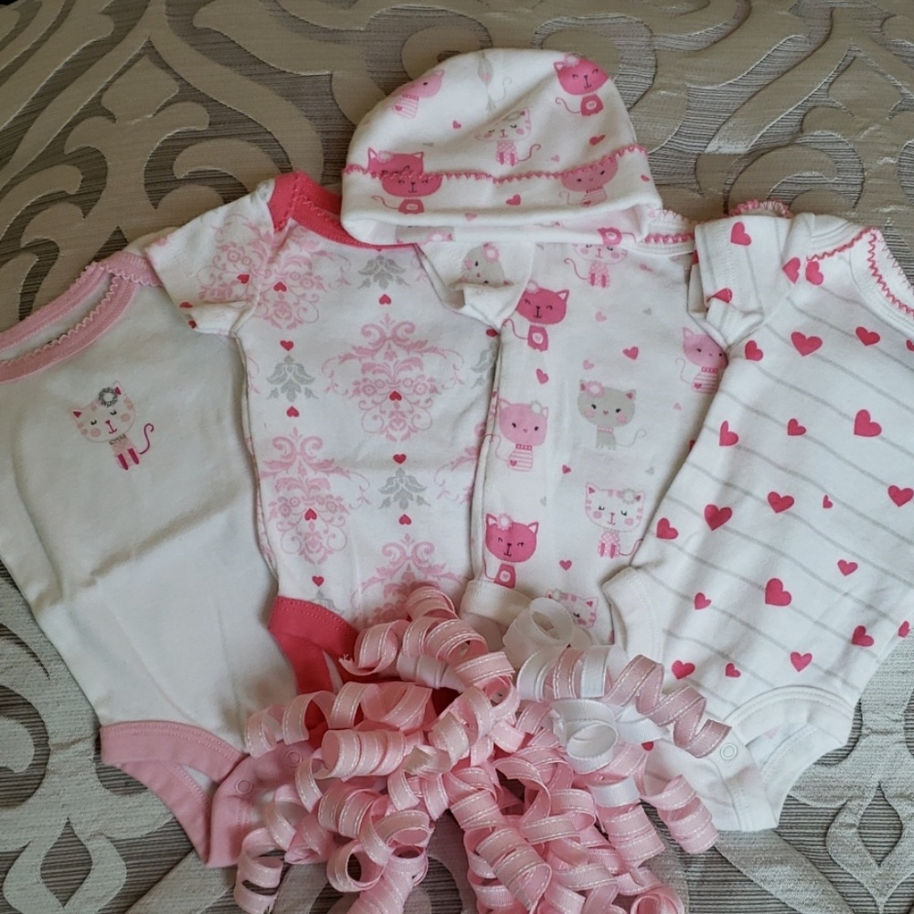 💞Koala Baby Kitty Newborn Onesies/Hat Bundle💞